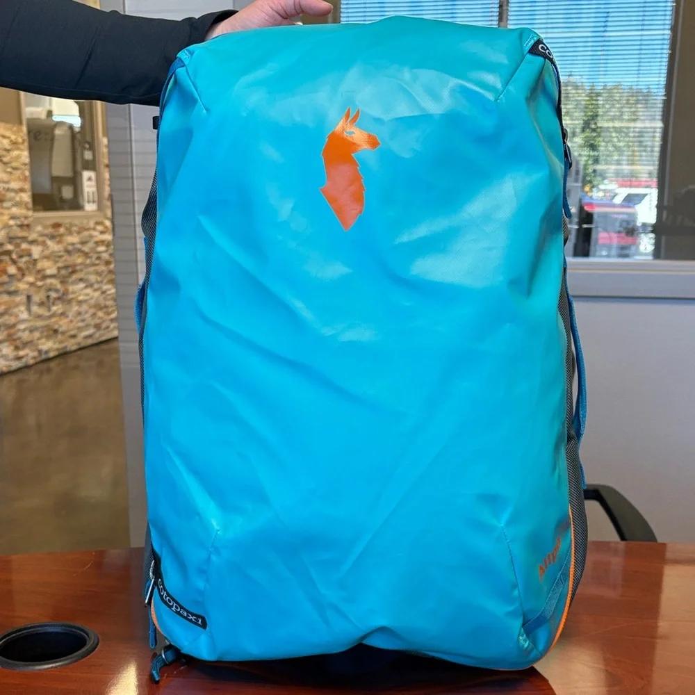 Cotopaxi Vibrant Blue Backpack with Orange Accent Allpa 35 - Picture 1 of 13